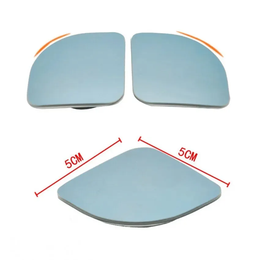 2pcs Car Blind Spot Mirrors 360 Adjustable Rearview Mirrors for Cars Hd Frameless Small Round Mirrors