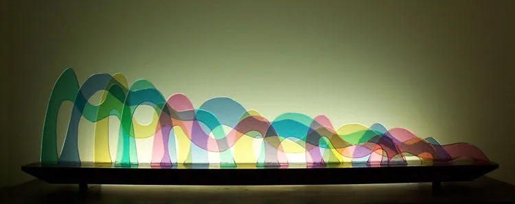 Abstract Glasscapes: Seuss