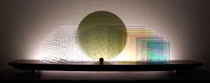 Abstract Glasscapes: Square Ice