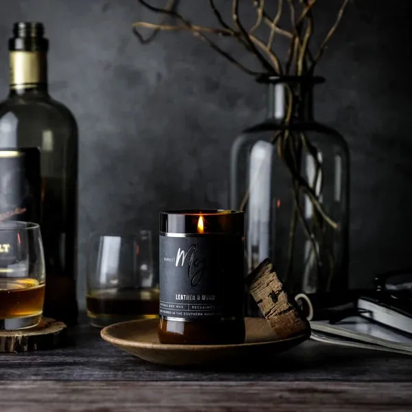 Beer Bottle Candles