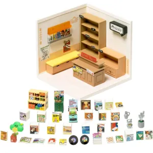 Create Plastic Buliding Blocks Diy Miniature House Kit for Kids and Adult 3d Puzzle Multi-scene for Fun