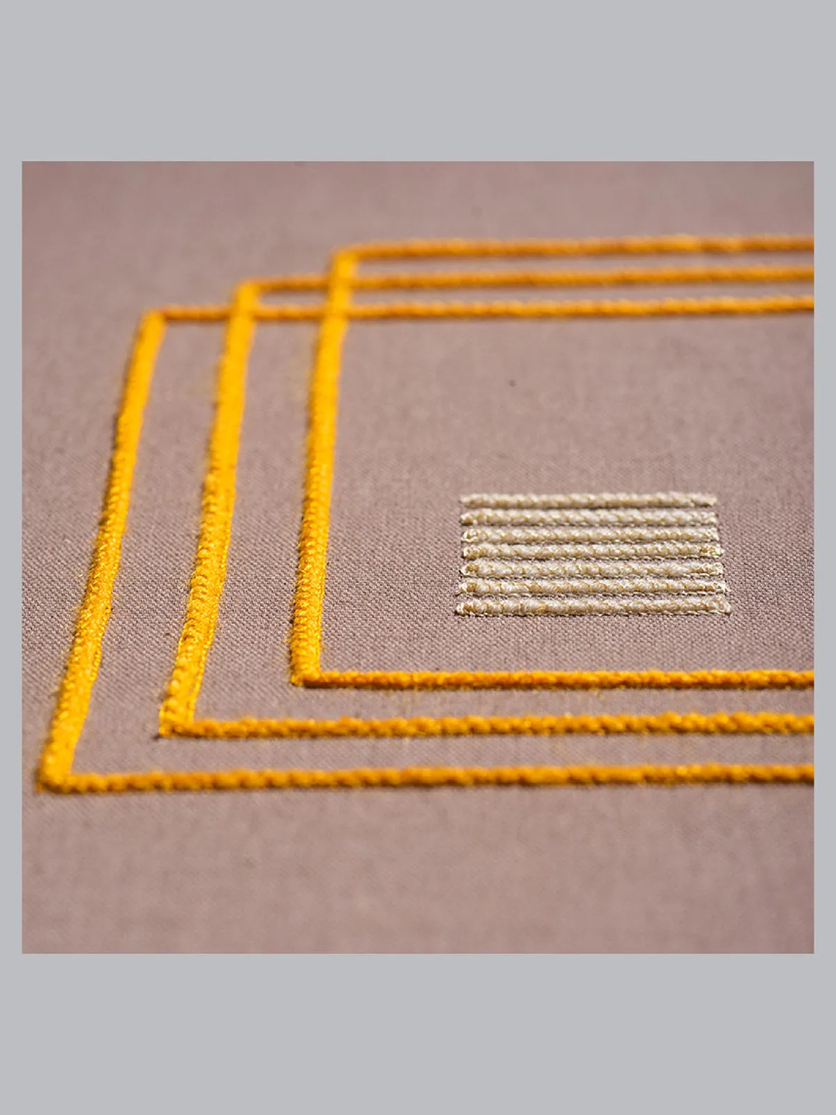 Eternal Echo Framed Textile Art