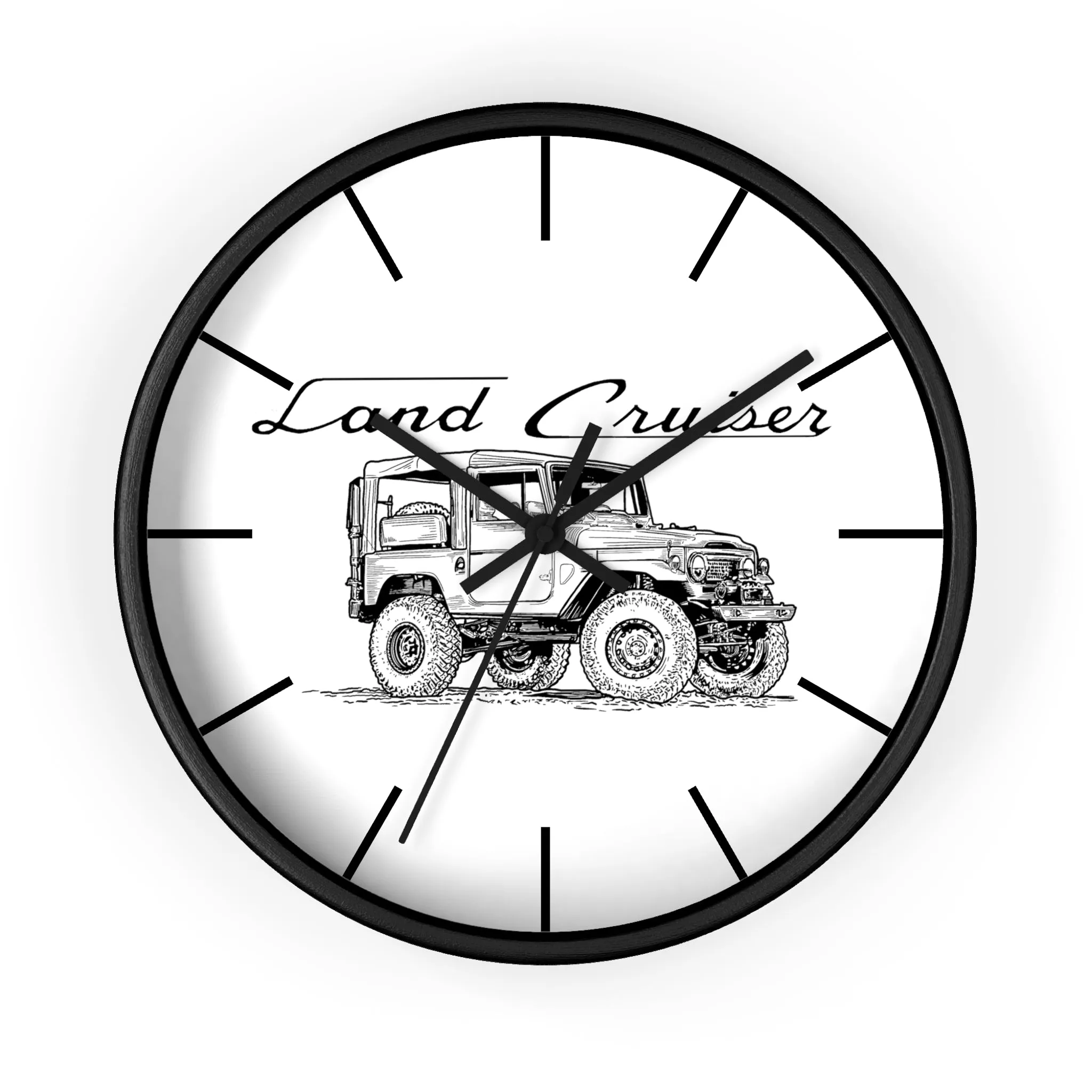 FJ40 Land Cruiser Wall Garage Clock - Reefmonkey Artist Prisma Denensi