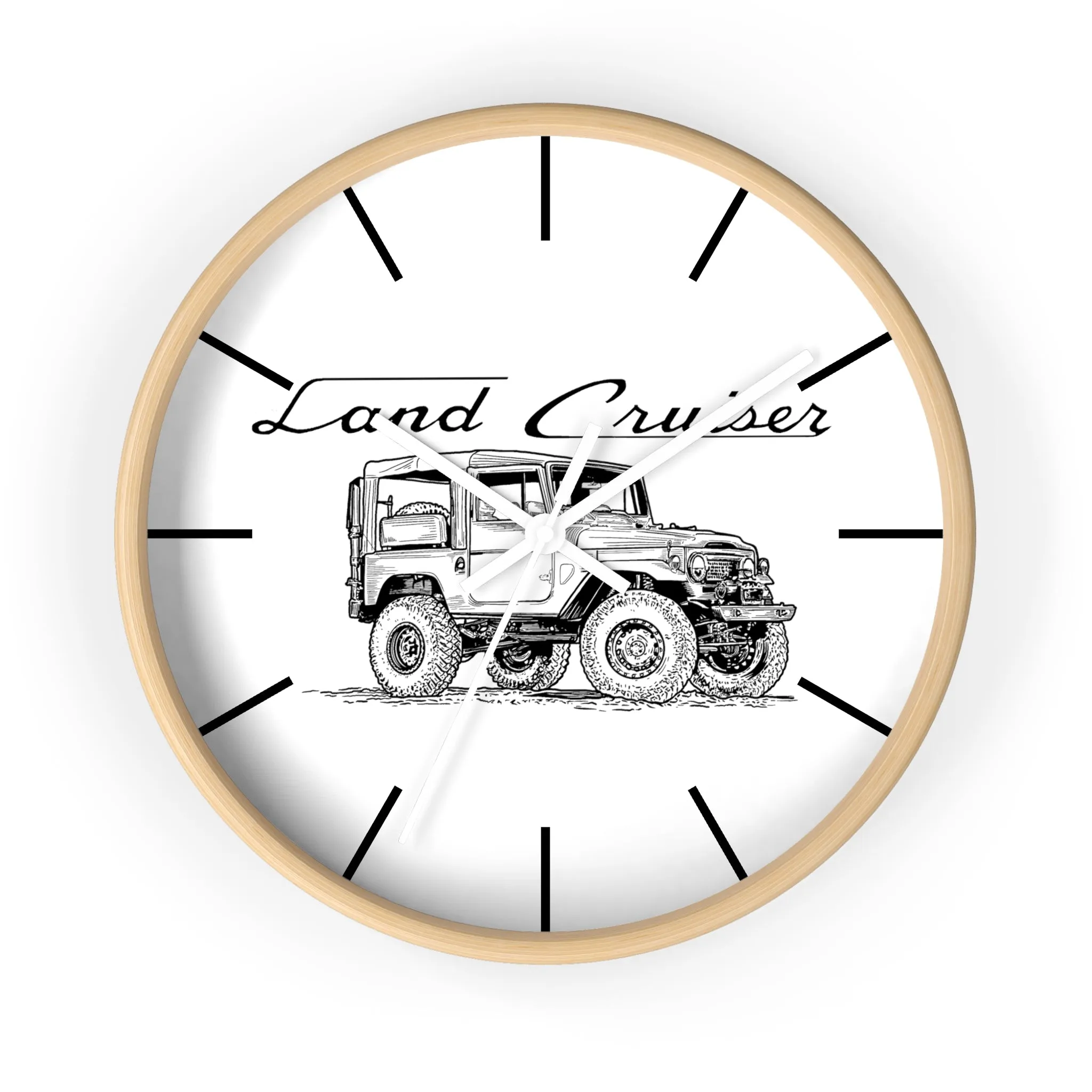 FJ40 Land Cruiser Wall Garage Clock - Reefmonkey Artist Prisma Denensi