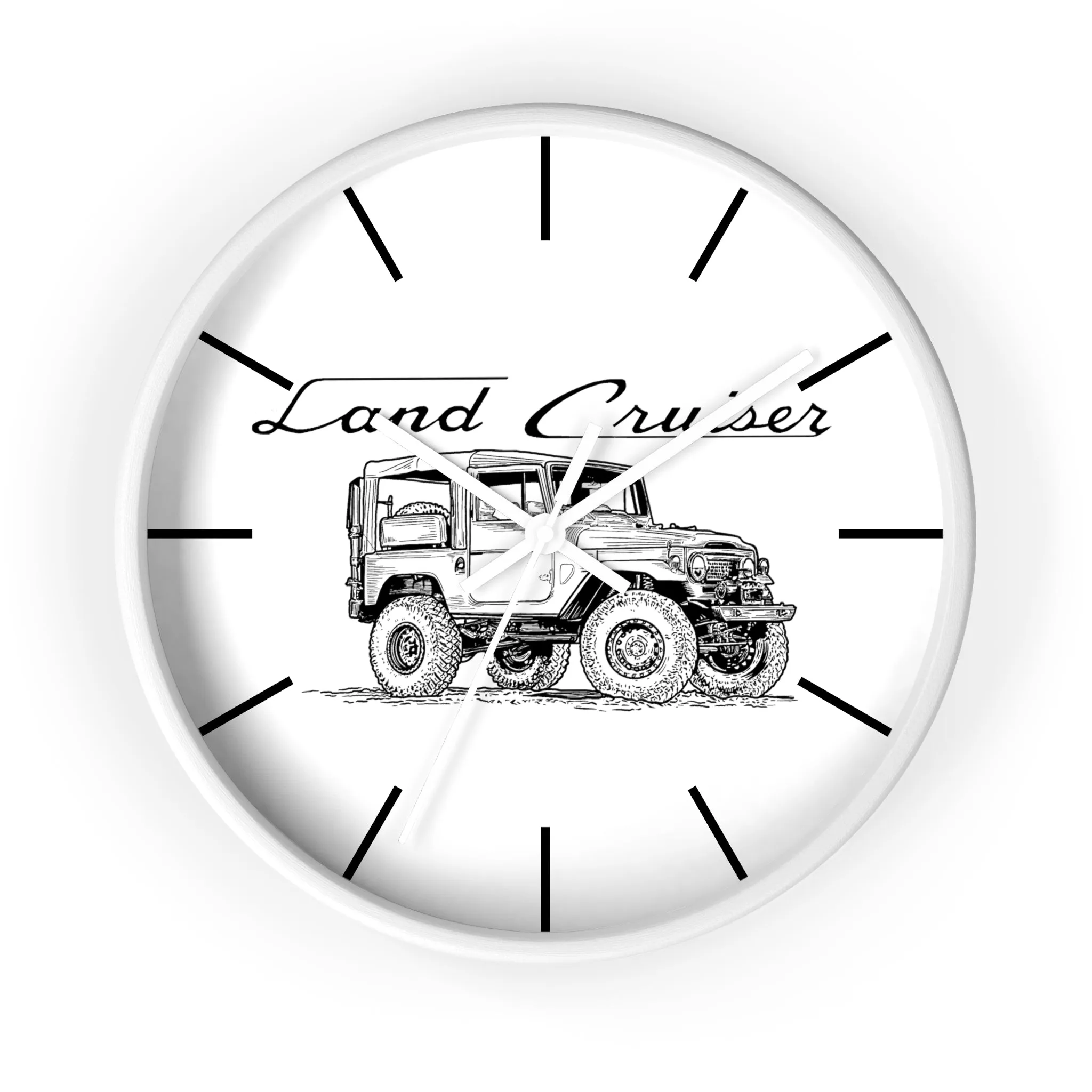 FJ40 Land Cruiser Wall Garage Clock - Reefmonkey Artist Prisma Denensi