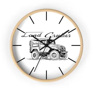 FJ40 Land Cruiser Wall Garage Clock - Reefmonkey Artist Prisma Denensi