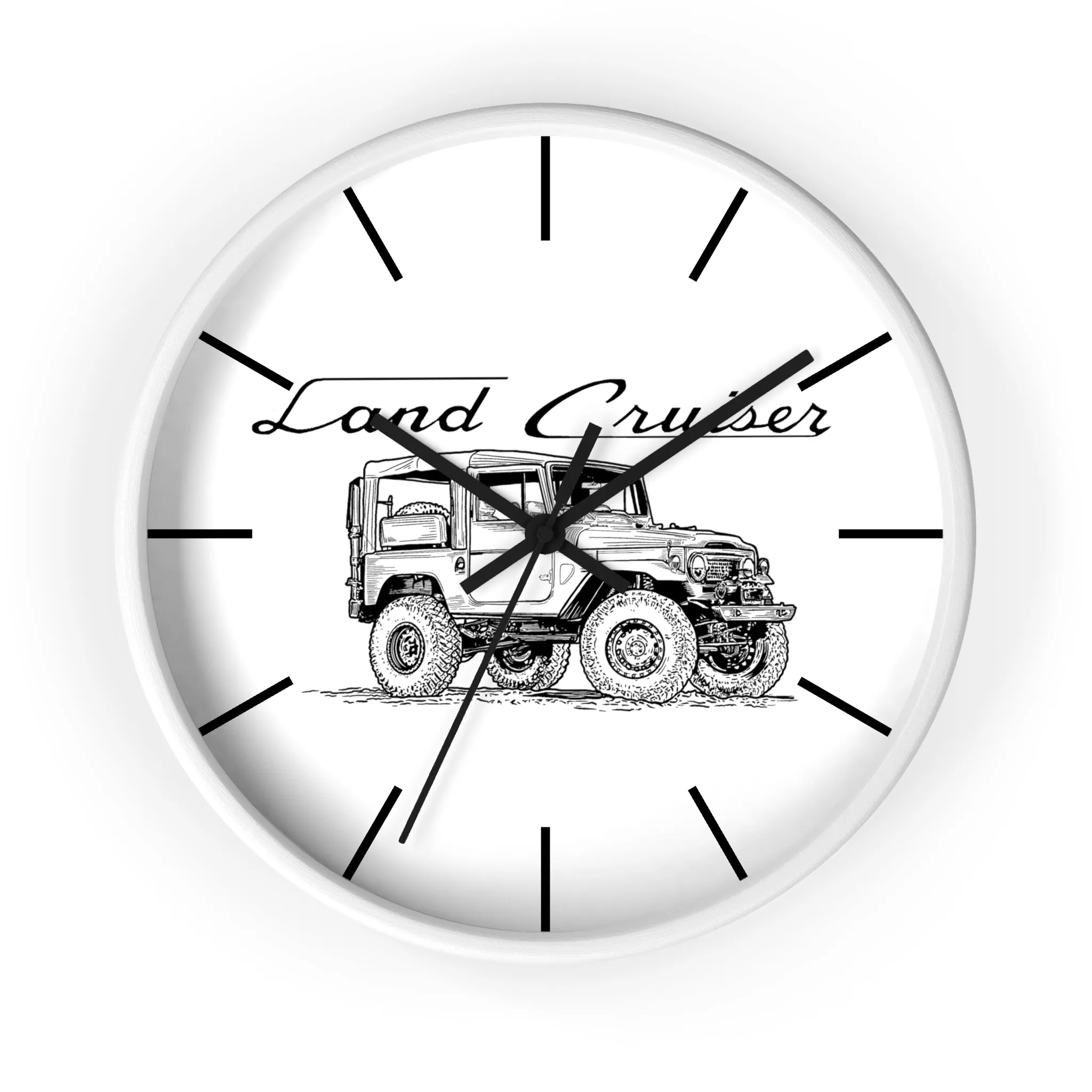 FJ40 Land Cruiser Wall Garage Clock - Reefmonkey Artist Prisma Denensi