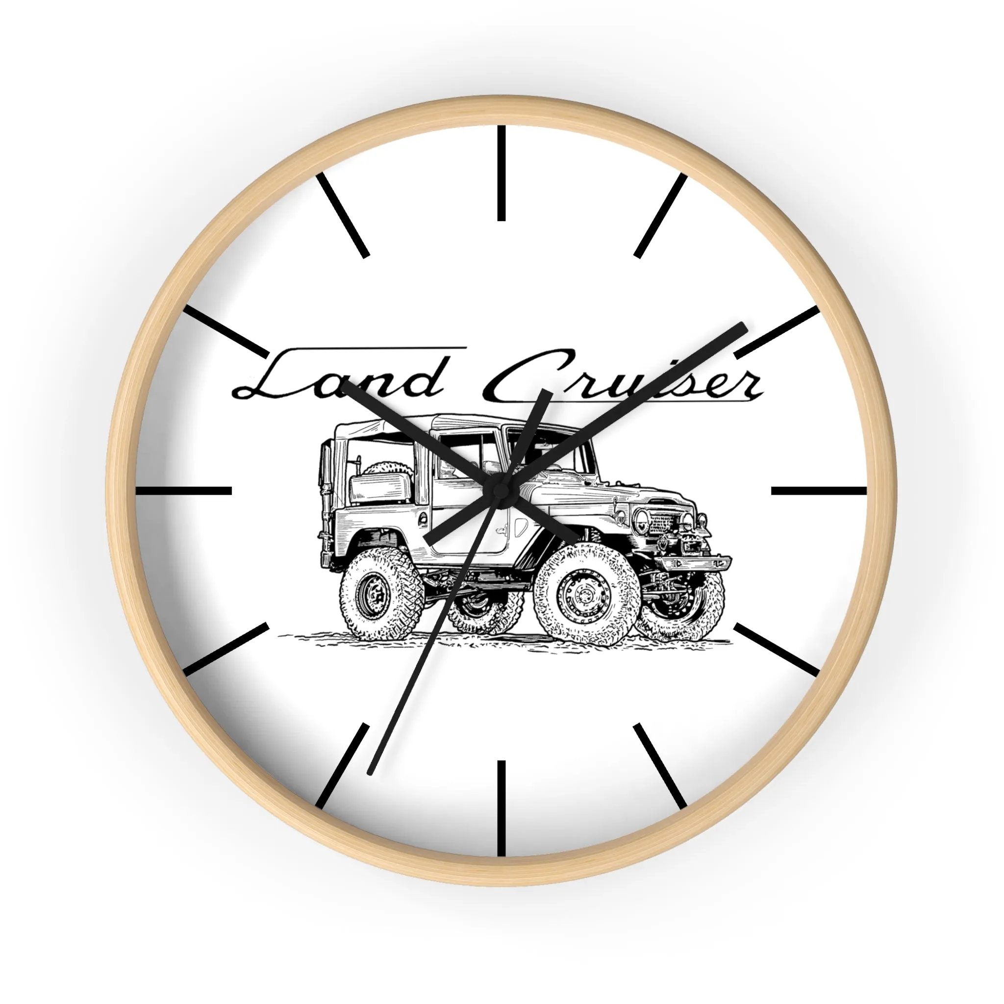 FJ40 Land Cruiser Wall Garage Clock - Reefmonkey Artist Prisma Denensi
