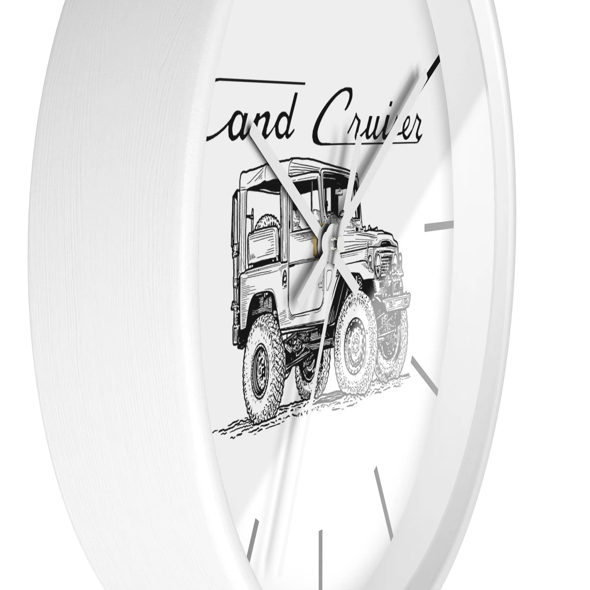 FJ40 Land Cruiser Wall Garage Clock - Reefmonkey Artist Prisma Denensi