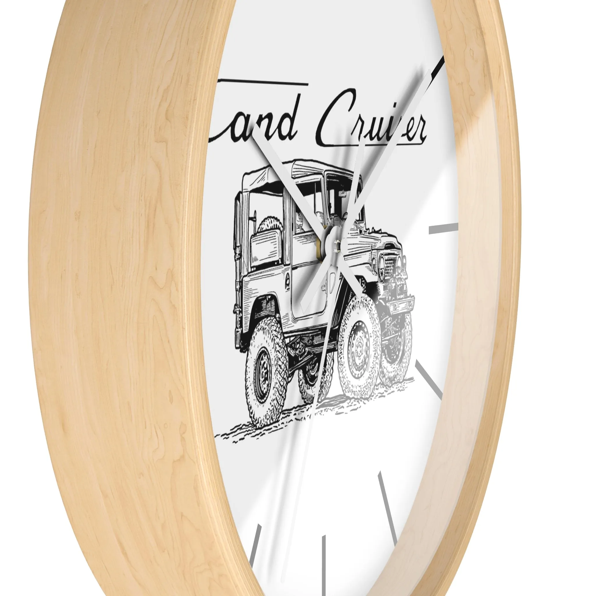 FJ40 Land Cruiser Wall Garage Clock - Reefmonkey Artist Prisma Denensi