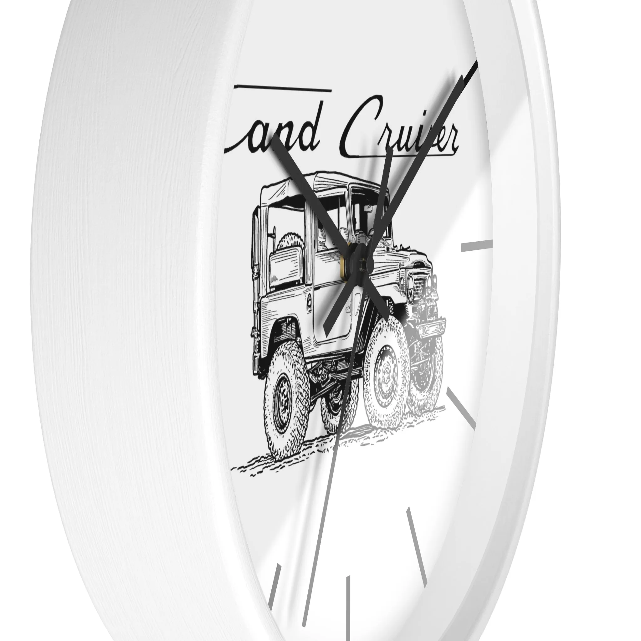 FJ40 Land Cruiser Wall Garage Clock - Reefmonkey Artist Prisma Denensi