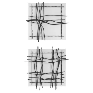 Genesis Metal Wall Decor- Set of 2