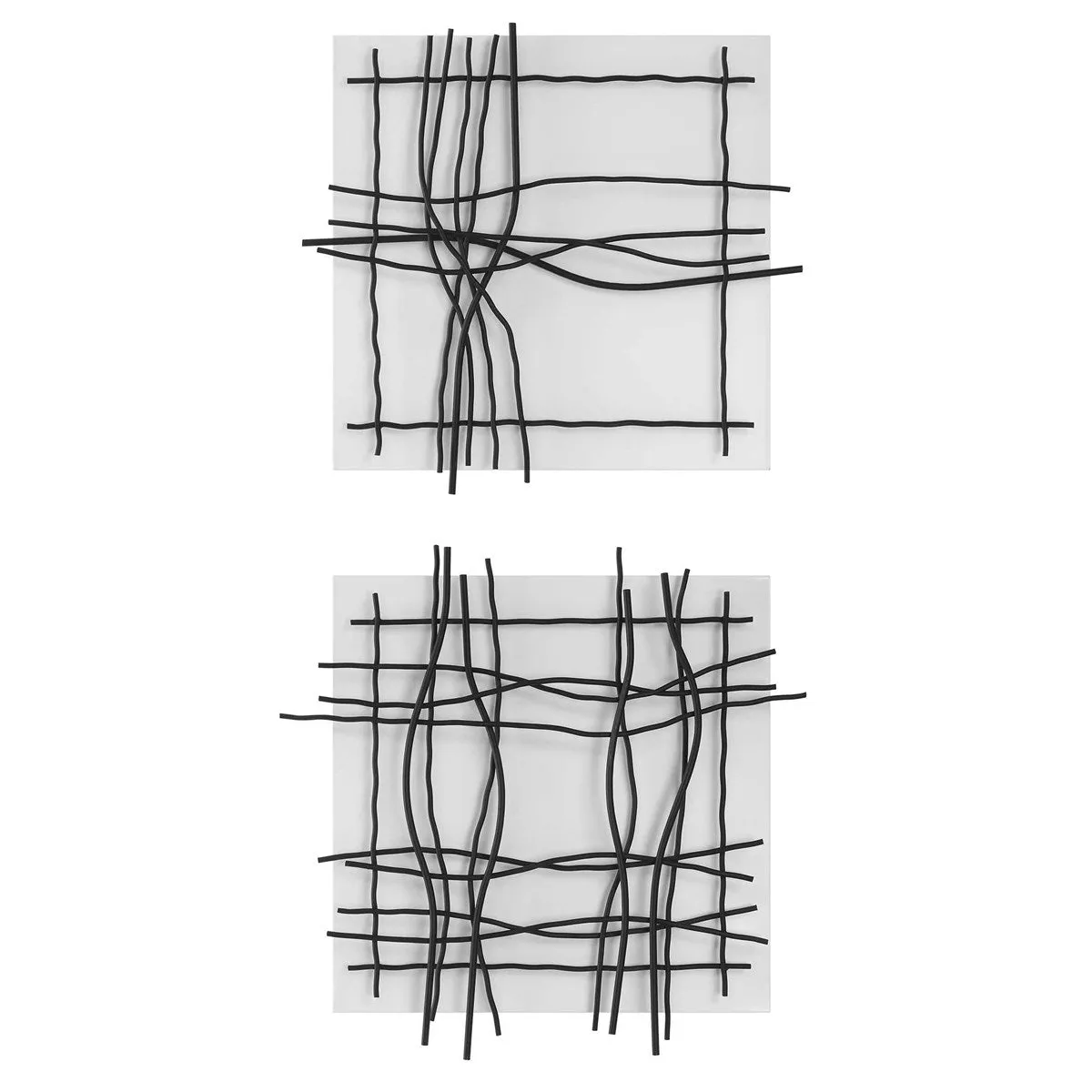 Genesis Metal Wall Decor- Set of 2
