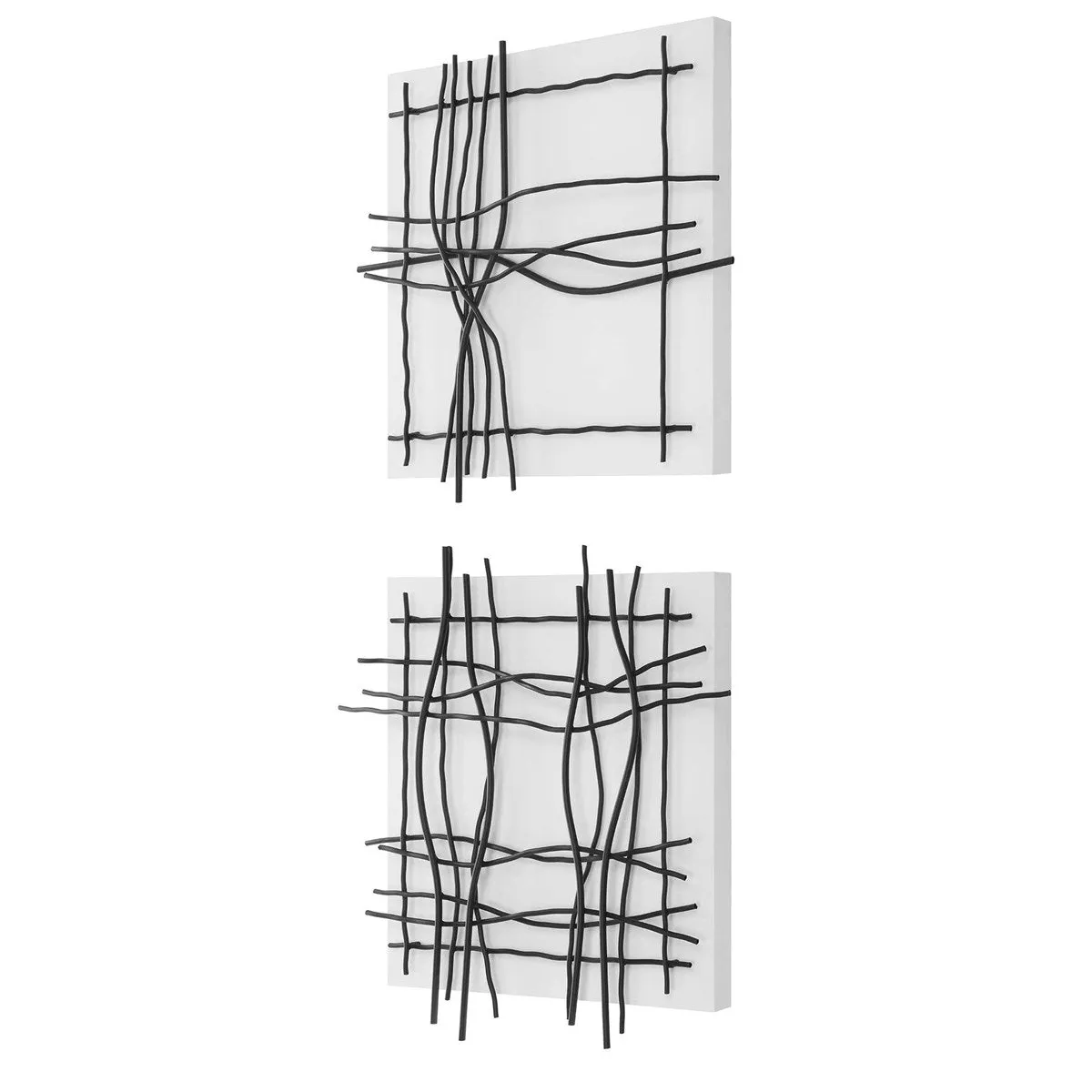 Genesis Metal Wall Decor- Set of 2