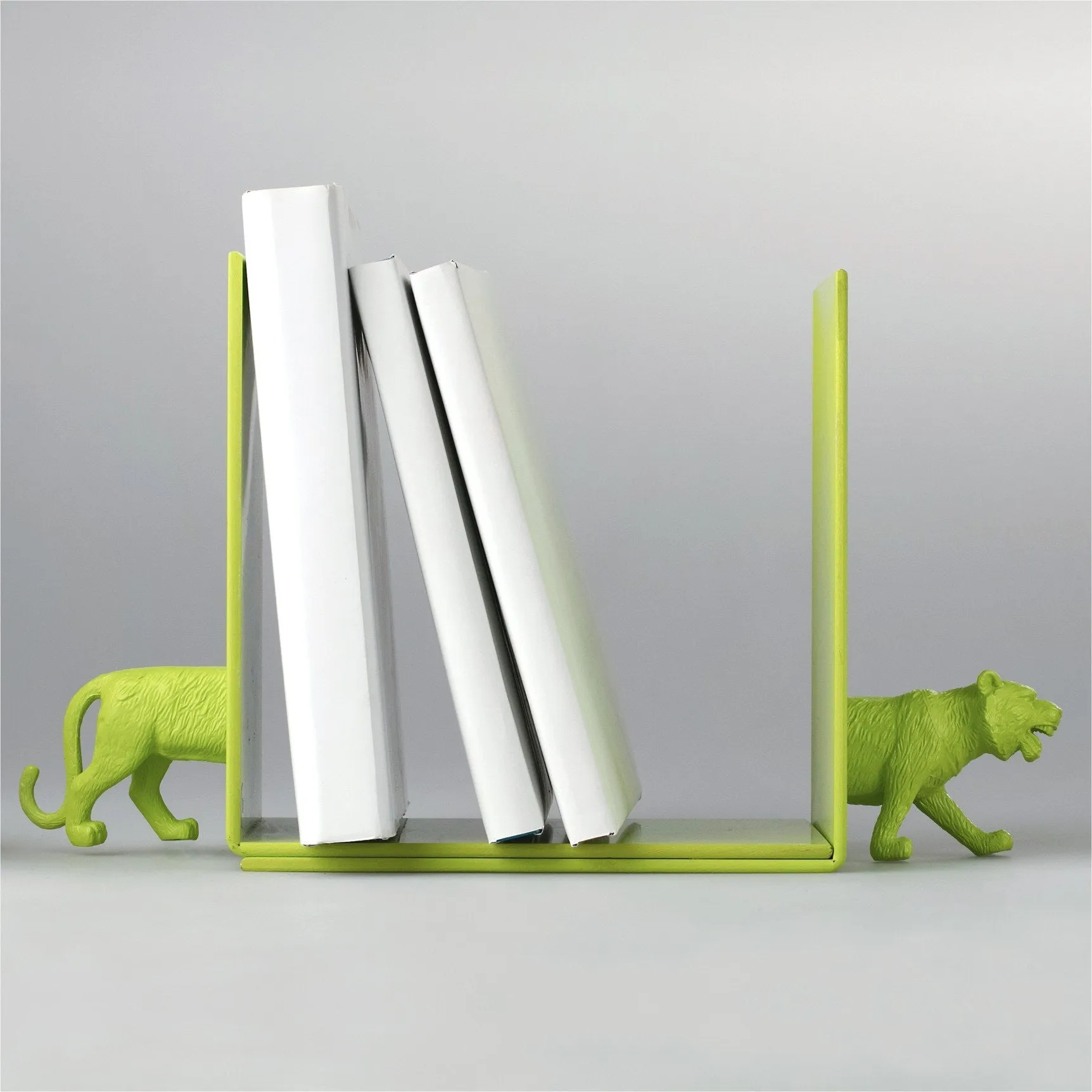 Safari Animal Book Ends <br> <span style="font-size: 10px;">More Colours Available</span>