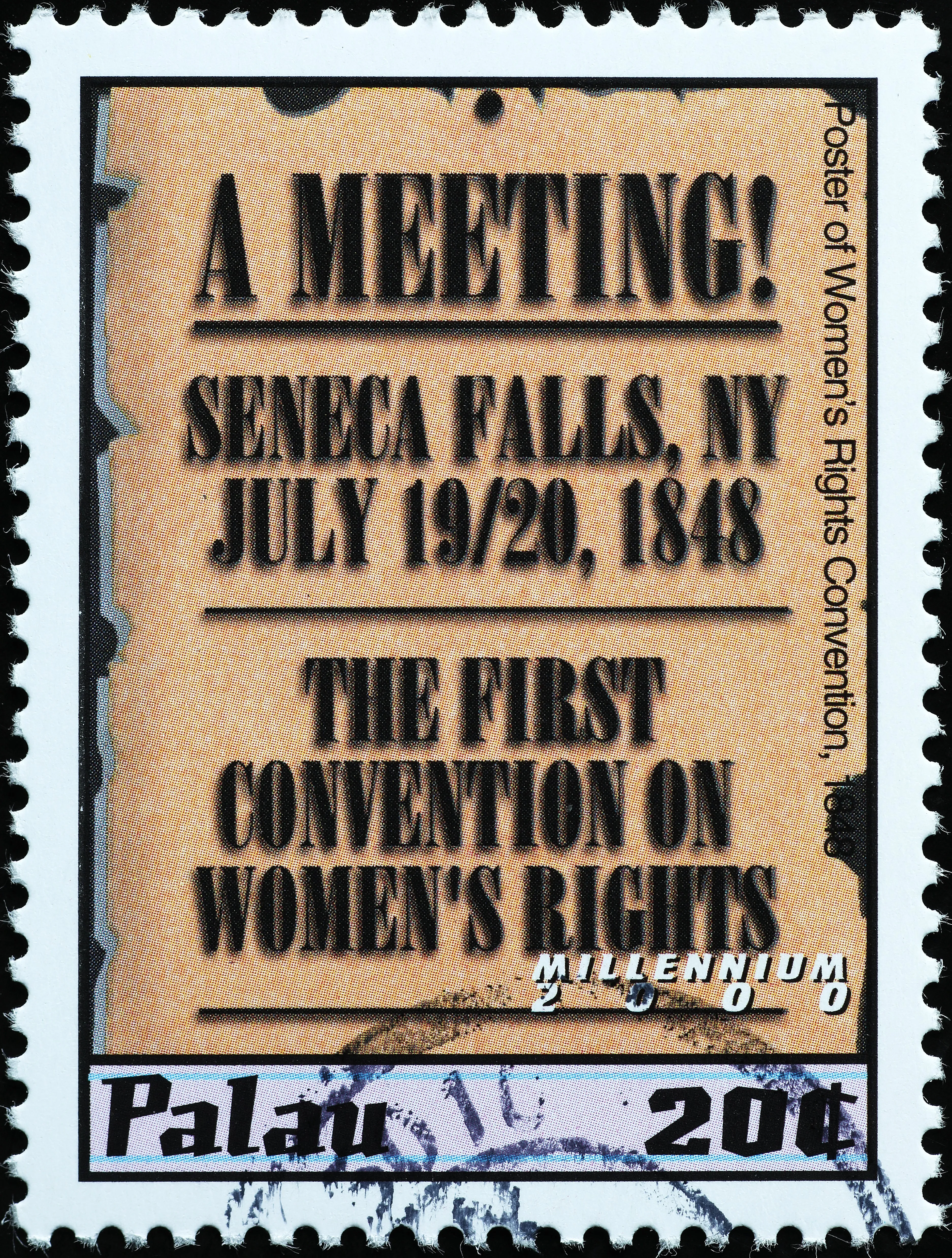 Seneca Falls Stamp Custom Art