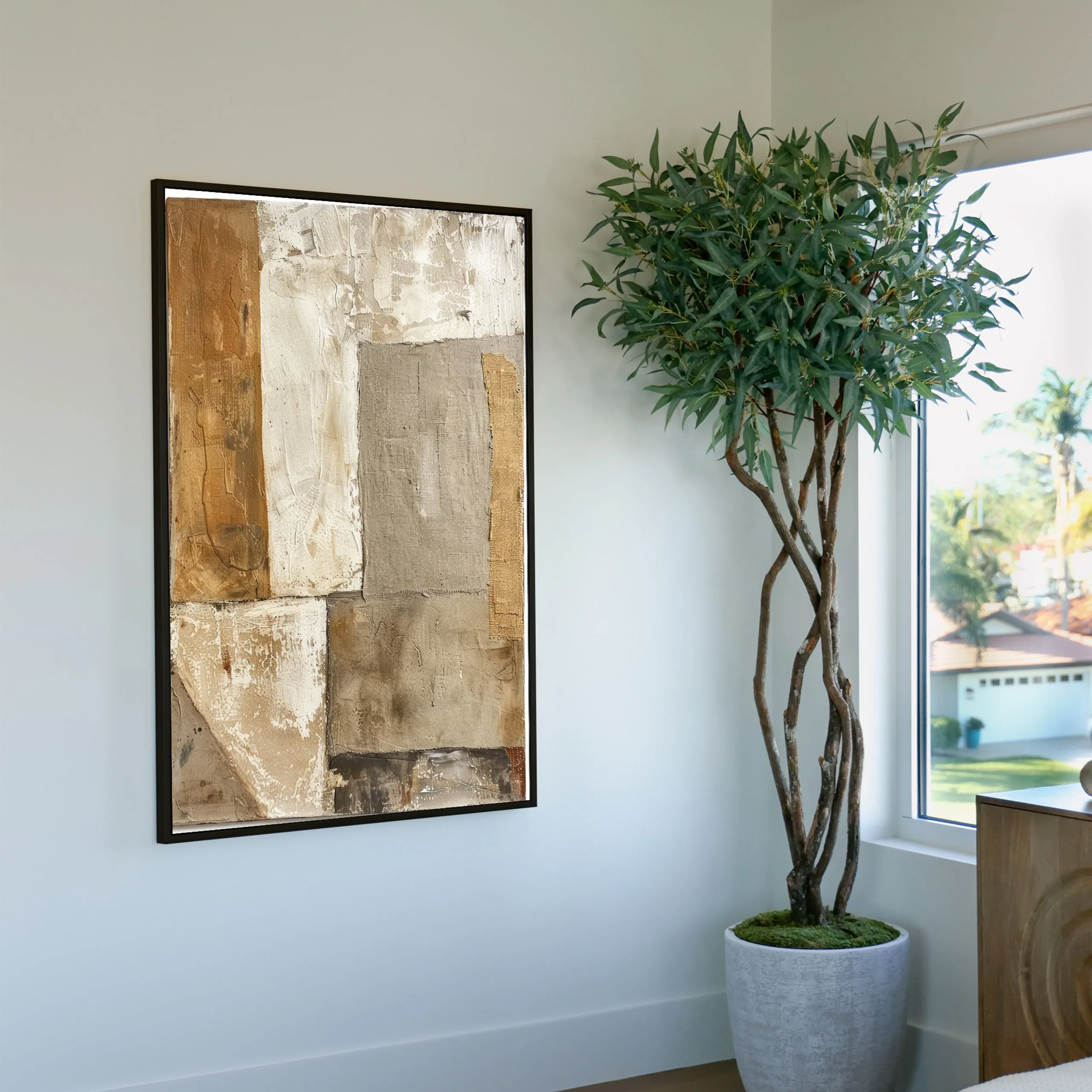 Shades of Brown Custom Art