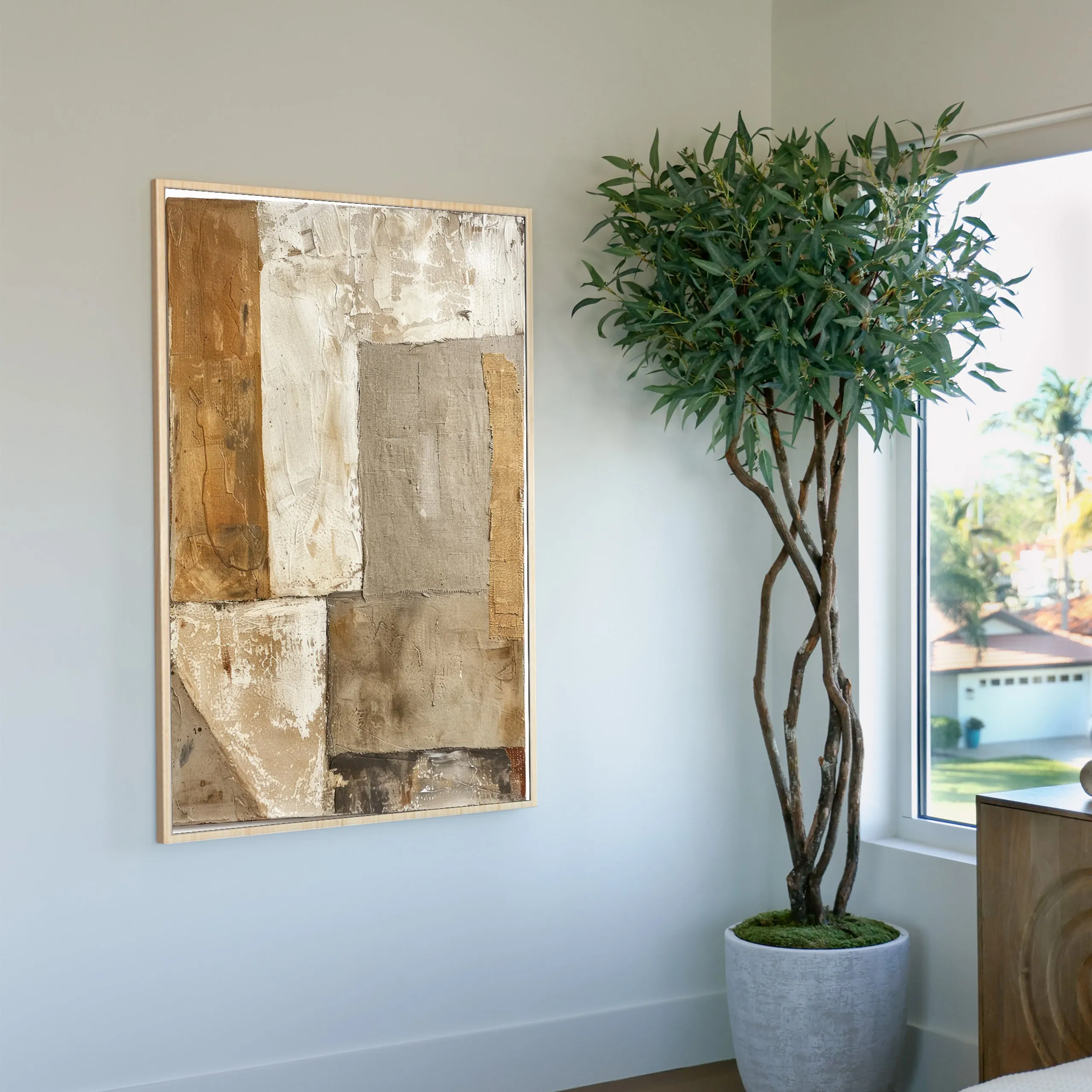 Shades of Brown Custom Art