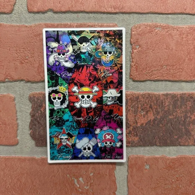 Sticker - 3D One Piece Skull
