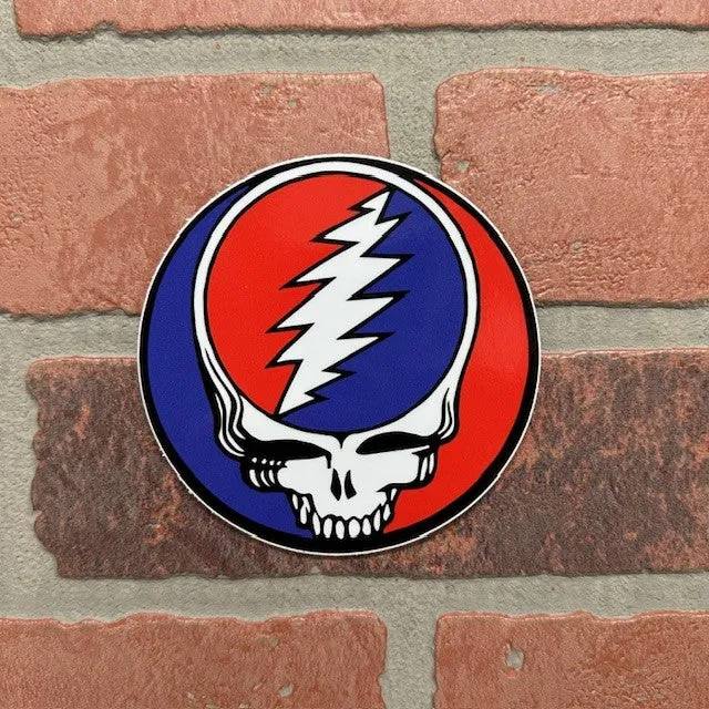 Sticker - Grateful Dead - Steal Your Face - Large