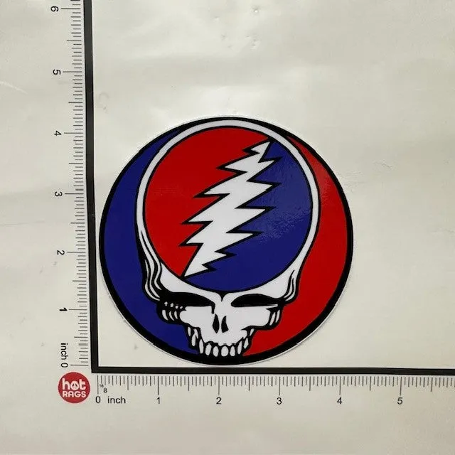 Sticker - Grateful Dead - Steal Your Face - Large