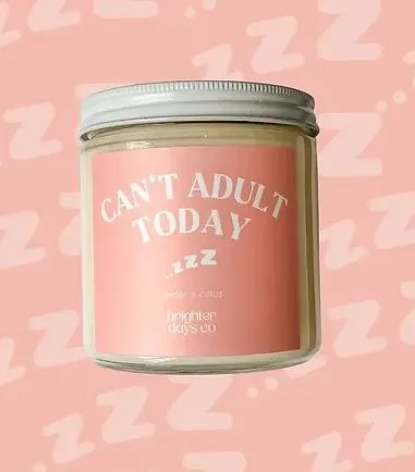 TGS Candle Can't Adult Today
