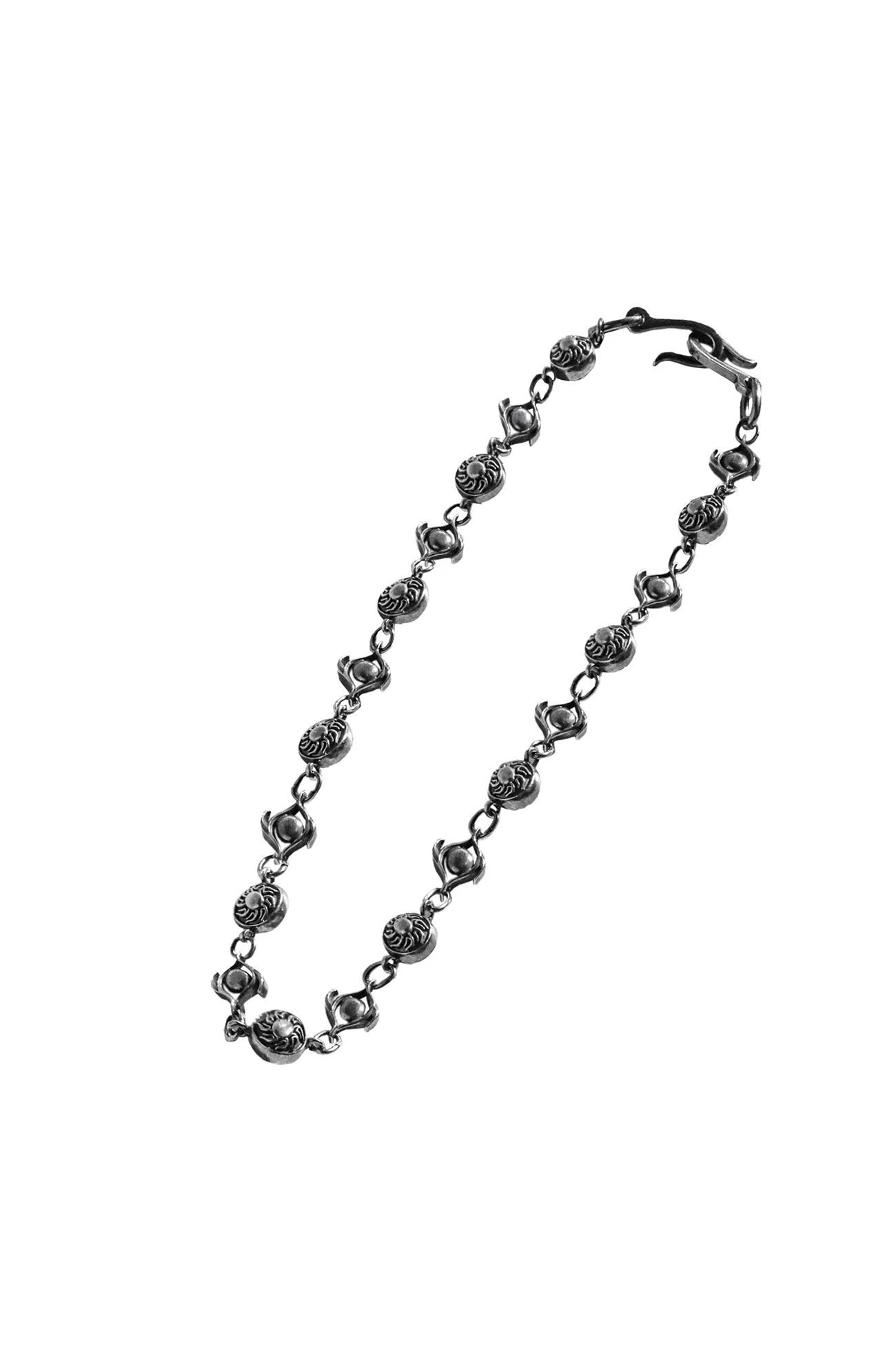 TIN ALLOY BKRHOD SUN CHAIN/SILVER