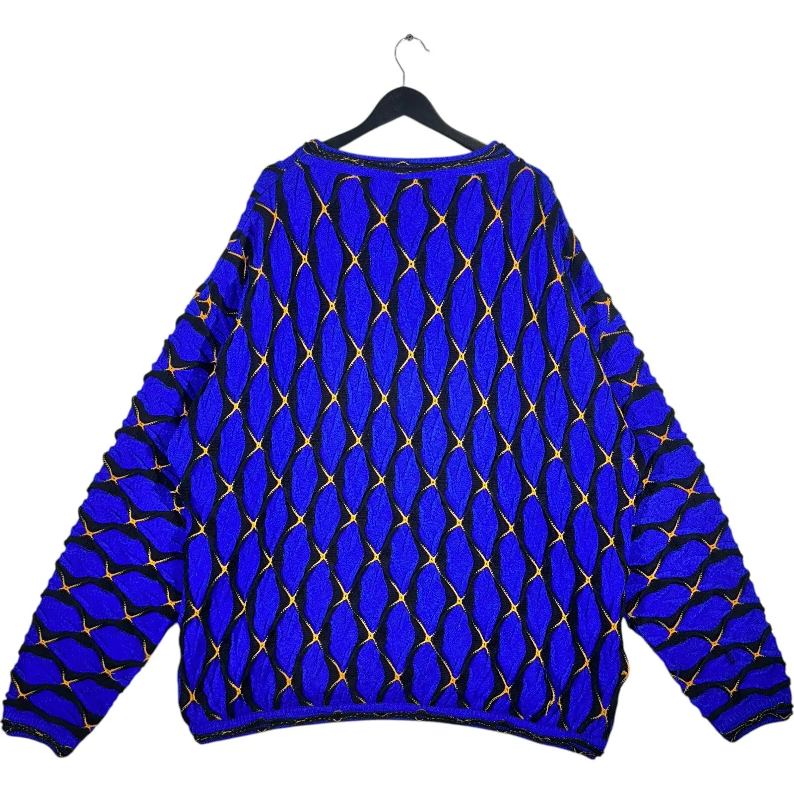 Vintage Bergati Geometric Knit Sweater