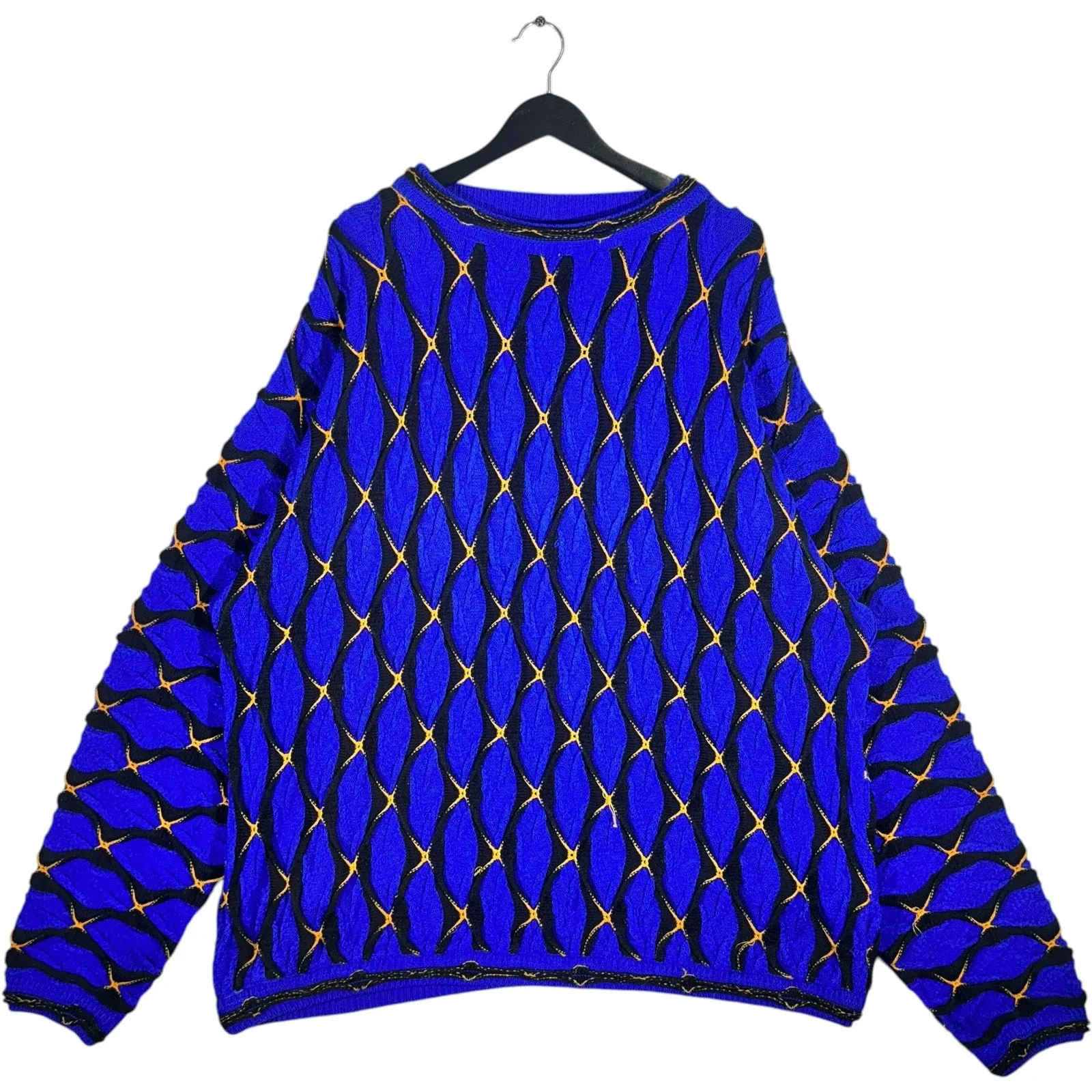 Vintage Bergati Geometric Knit Sweater