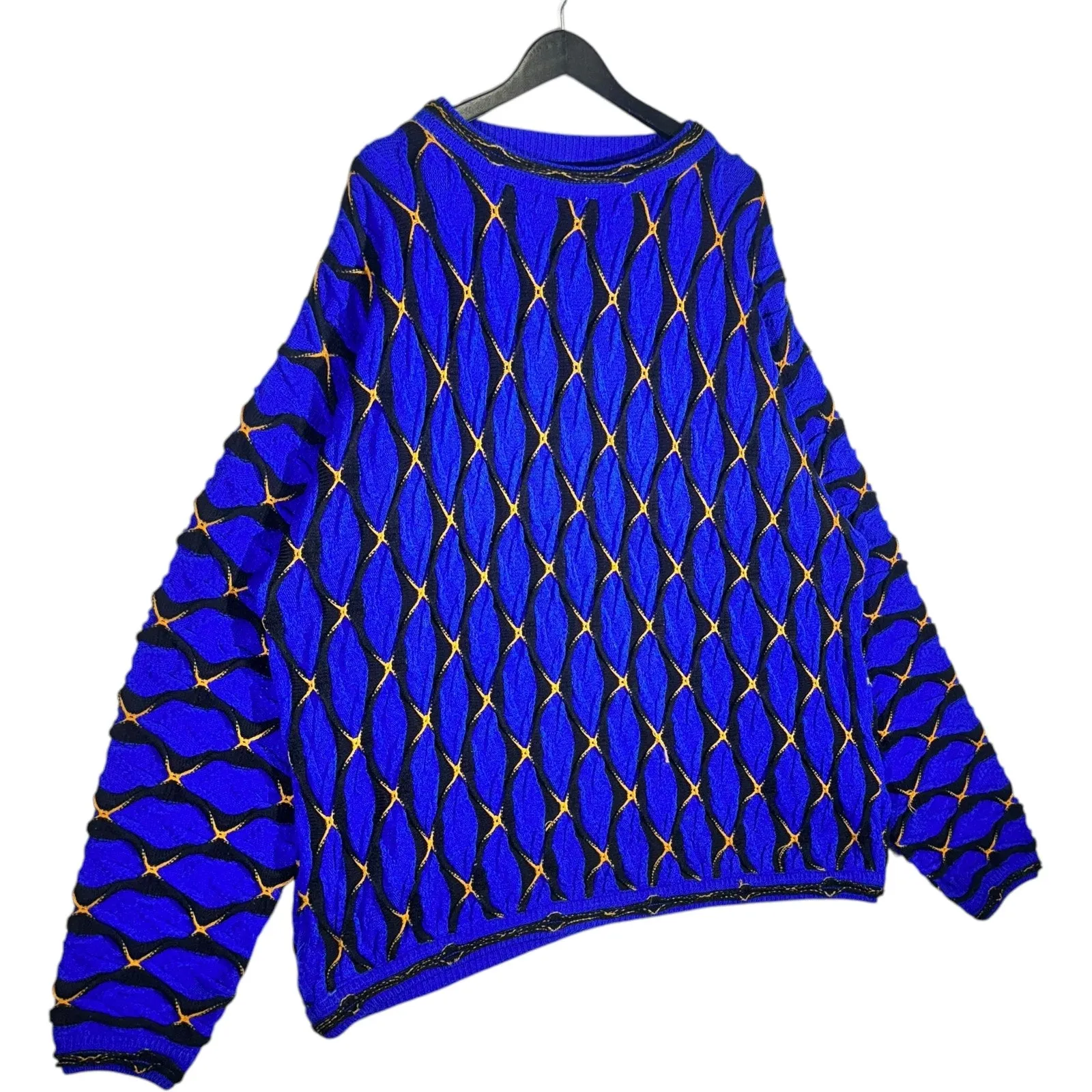 Vintage Bergati Geometric Knit Sweater