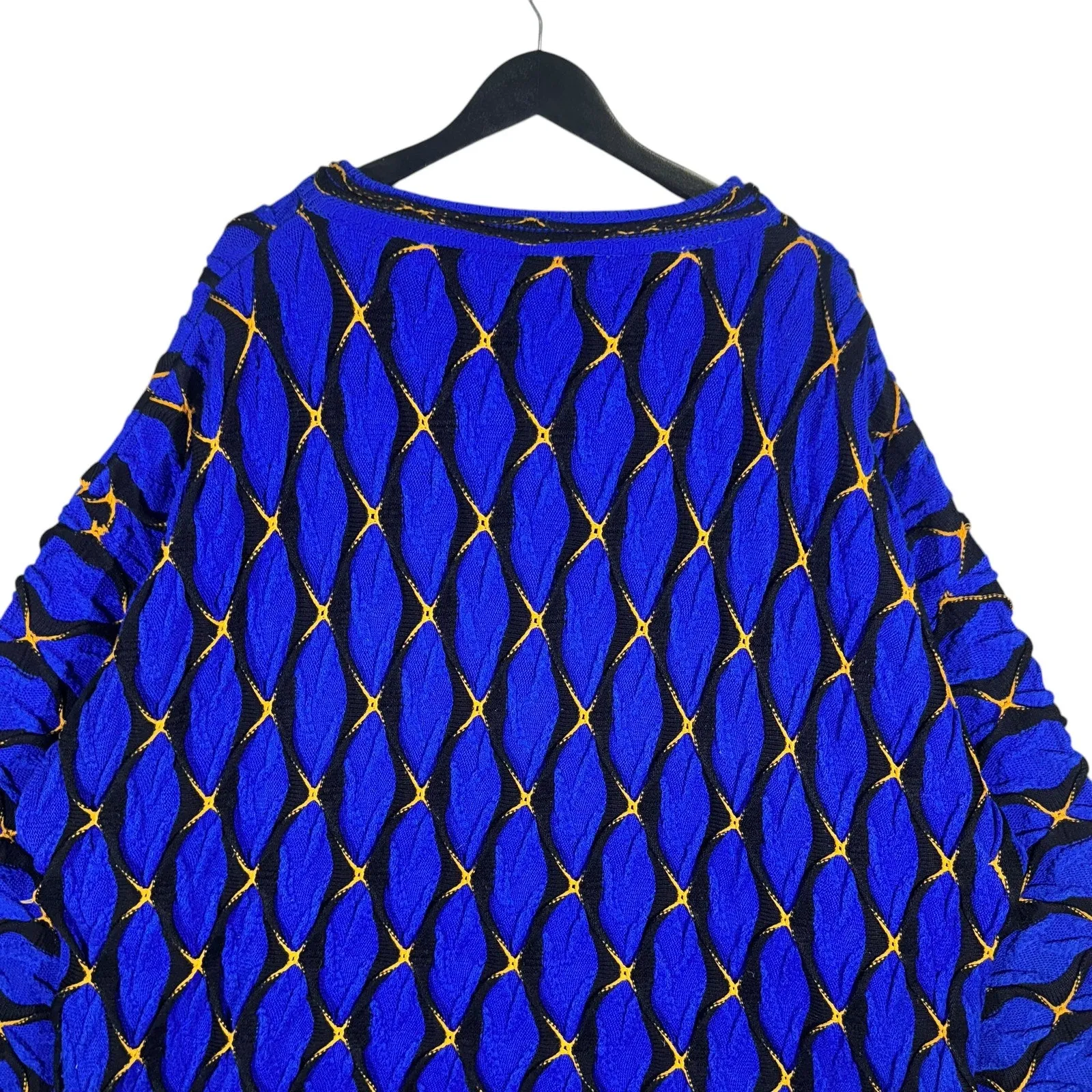 Vintage Bergati Geometric Knit Sweater